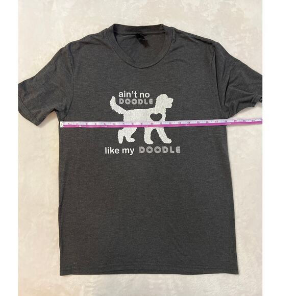 DISTRICT PERFECT TRI DOODLE GRAY TSHIRT SMALL - Picture 4 of 7